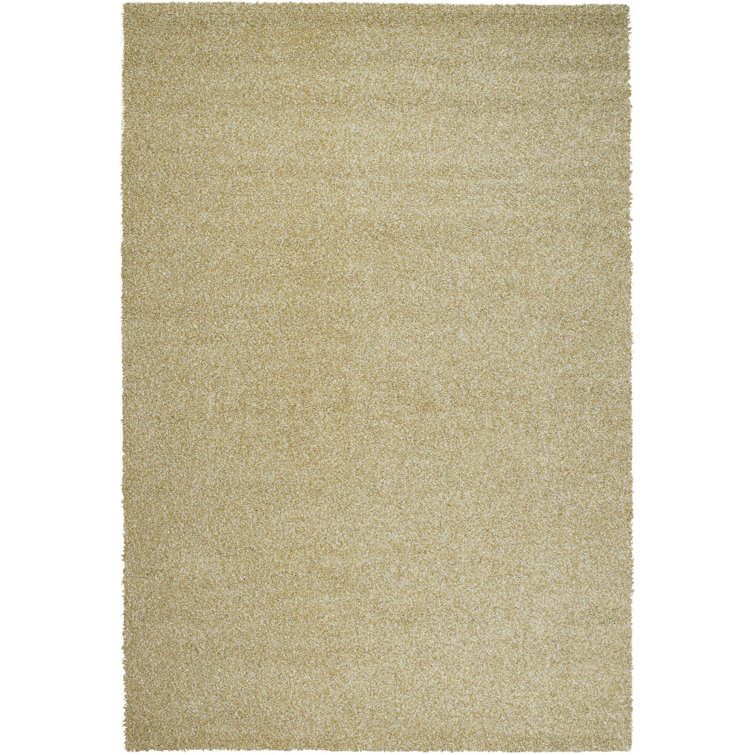 Zipcode Design Adames Mehari Tufted Gold/White Rug Wayfair.co.uk